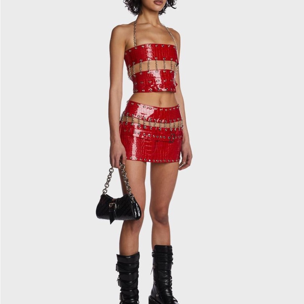 Hudiegongzhu Red Skirt